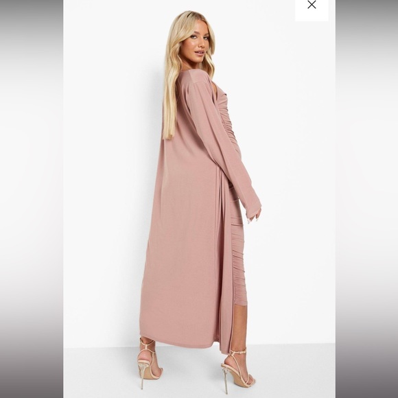 Pink Maternity Comfy Cute Bodycon Dress! 🪷 - Picture 2 of 7